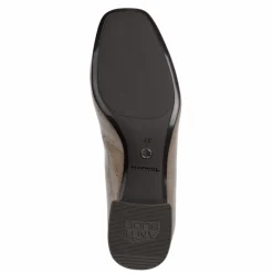 Højhælede Ballerinasko, Taupe, 40