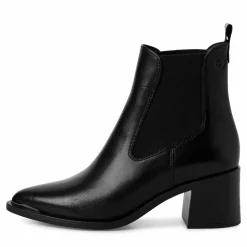 Højhælede Chelseastøvler, Black, 41