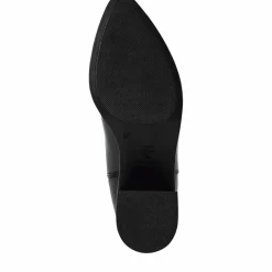 Højhælede Chelseastøvler, Black, 41