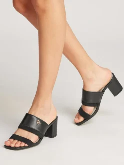 Højhælede Sandaler, Black, 42