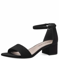 Højhælede Sandaler, Black, 42