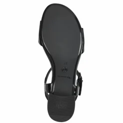 Højhælede Sandaler, Black Patent, 41