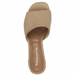 Højhælede Sandaler, Tan Suede, 41