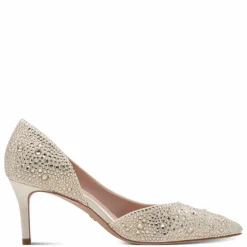 Højhælede Sko, Pearl Glam, 39