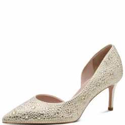 Højhælede Sko, Pearl Glam, 39