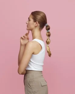 Hold On Tight Hair Rings 6-Pack, Blue/Green