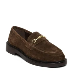 Huddles Loafers, Brown Suede, 41
