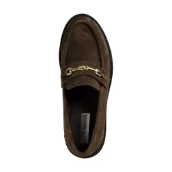 Huddles Loafers, Brown Suede, 41