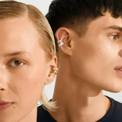 Hudsyn 2-pak Ear Cuffs, Gold Plated