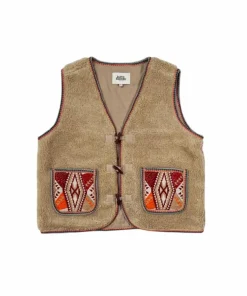 HugoLL Teddy Vest, Red, M