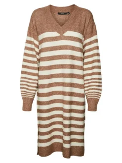 Hurricane Strikkjole, Brown Lentil/Birch, XL