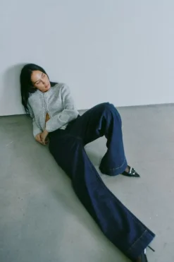 Ibra Cardigan, Light Grey Melange, L