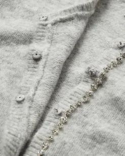 Ibra Cardigan, Light Grey Melange, L