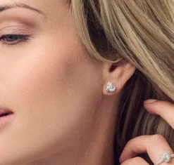 Imperia Piccolo Øreringe, Silver