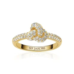 Imperia Piccolo Ring, Gold Plated, 56