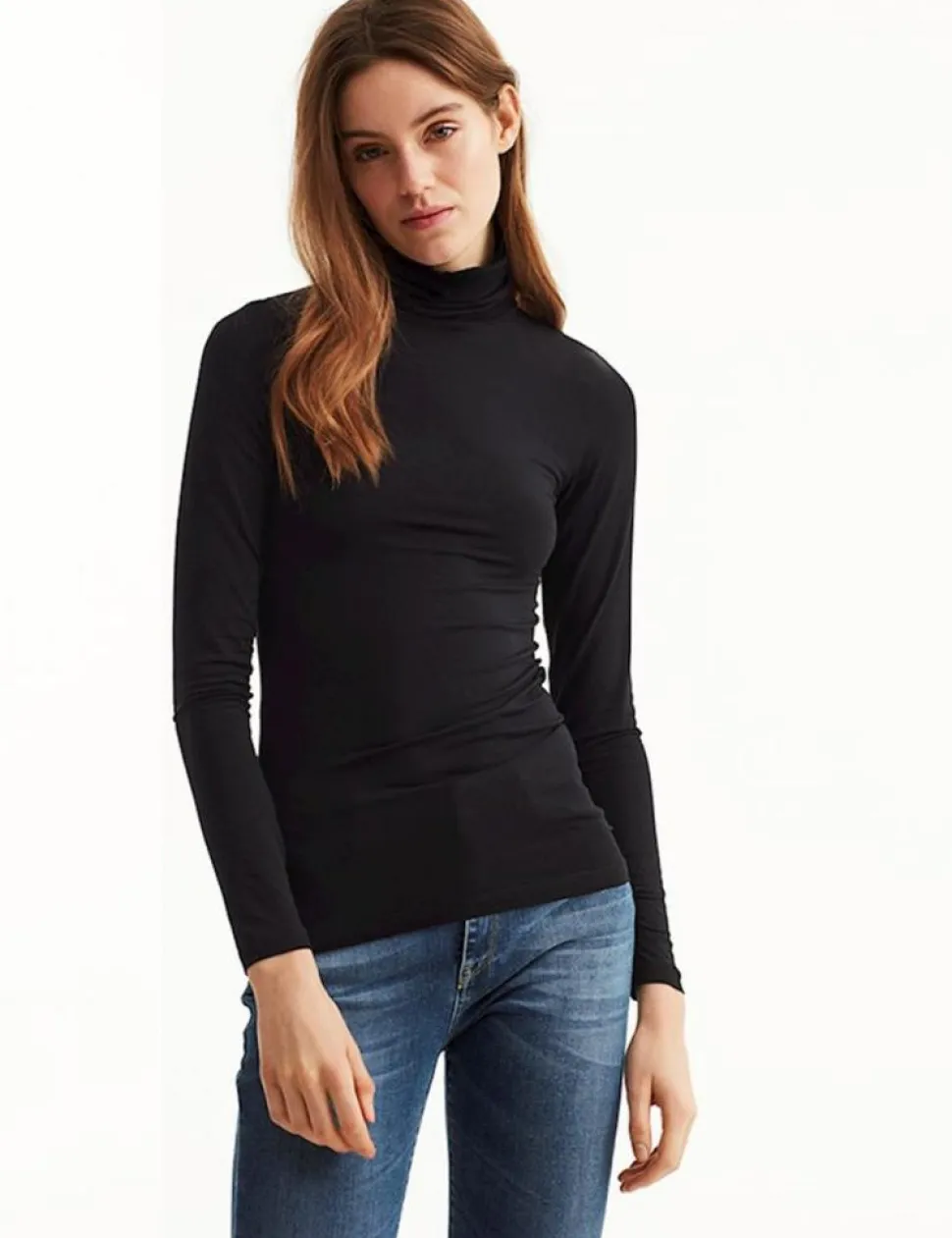 Ina GG Basic Top, Sort, M