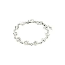 Inaya Recycled Armbånd, Silver Plated, 16,5 cm