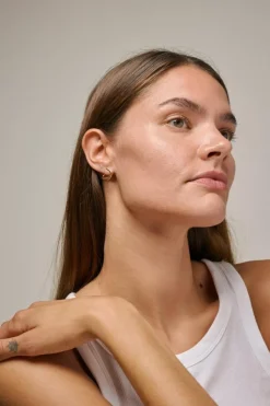 Inga Øreringe, Gold Plated