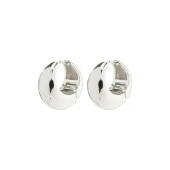 Ioanna Chunky Hoops, Silver Plated