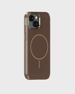 Iphone 15/14/13 Mono Case Cover, Chocolate/Beige