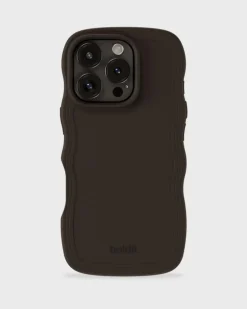 Iphone 16 Pro Max Wavy Cover, Chocolate