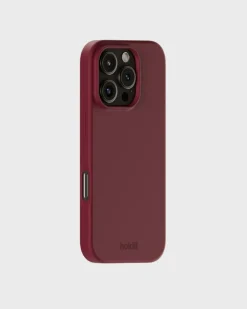 Iphone 16 Pro Silikone Cover, Red Velvet