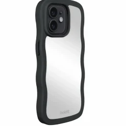Iphone 12/12 Pro Wavy Cover, Black/Mirror