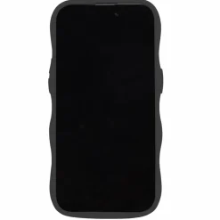 Iphone 15 Pro Wavy Cover, Black/Mirror