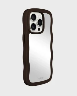 Iphone 12/12 Pro Wavy Cover, Chocolate/Mirror