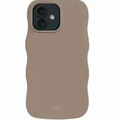 Iphone 12/12 Pro Wavy Cover, Mocha Brown