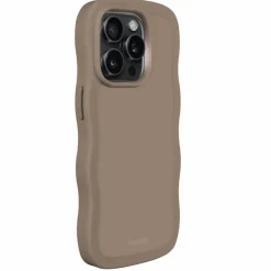 Iphone 14 Pro Wavy Cover, Mocha Brown