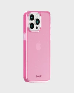 Iphone 15Pro Glitter Cover, Pink