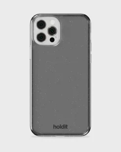 Iphone 12/12Pro Glitter Cover, Black