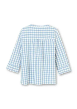 Irene Skjorte, Blå/Hvid, M/L