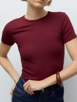 Irwina T-shirt, Zinfandel, L