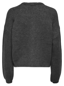Isabella Cardigan, Dark Grey Melange, M
