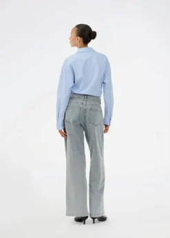 IsoldeMD Solid Jeans, Blue Beige Wash, XS