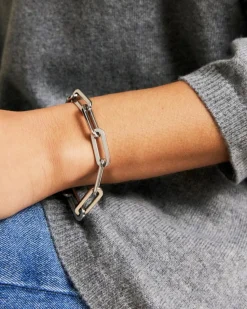 Ivy Maxi Armbånd, Steel, 17 cm