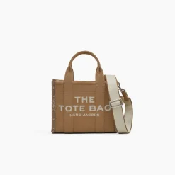 Jacquard Tote Bag, Camel