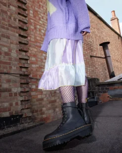 Jadon III Pisa Platform Støvler, Black Pisa, 39