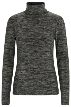 JafarIW Strikbluse, Silver Ombre, XL