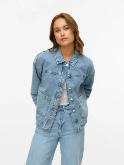 Jamie Denimjakke, Light Blue Denim, L