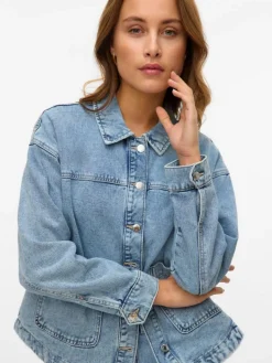 Jamie Denimjakke, Light Blue Denim, L