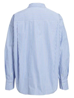 Jamie Skjorte, Navy Blazer Stripes, XL