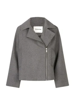 JannaMD Jakke, Dark Grey Melange, S