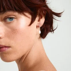 Jasmin Øreringe, Silver Plated