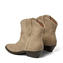 Jasmin Suede Støvler, Beige, 39