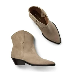 Jasmin Suede Støvler, Beige, 39