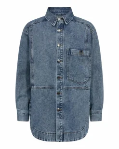 Jaycce Denimjakke, Denim Blue, XS/S