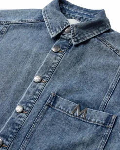 Jaycce Denimjakke, Denim Blue, XS/S